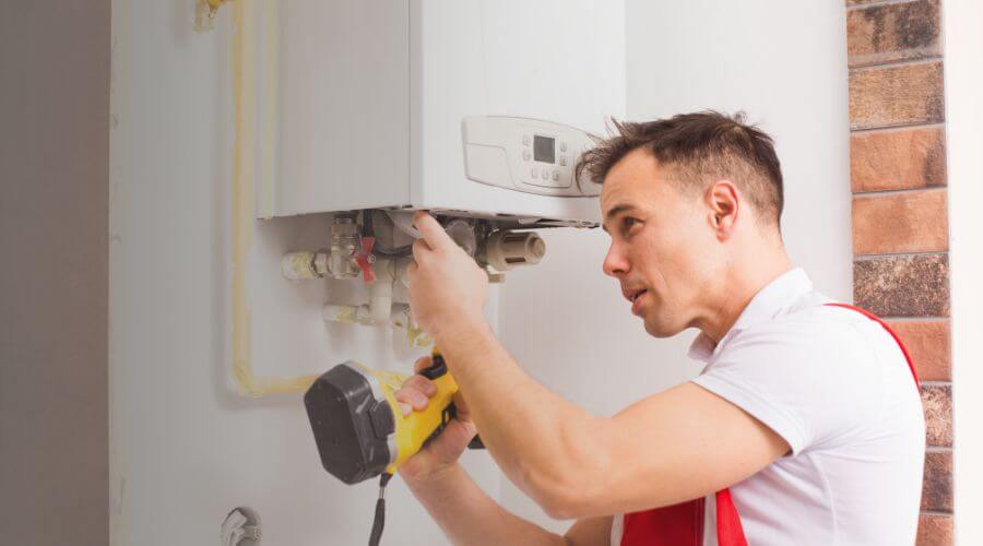 Local water heater installation in Itasca, IL